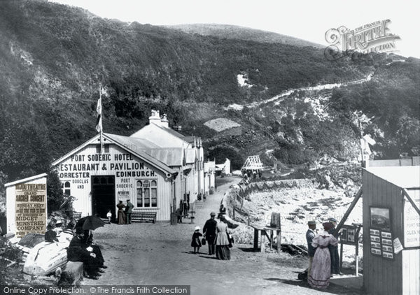 Photo of Port Soderick, The Hotel 1893