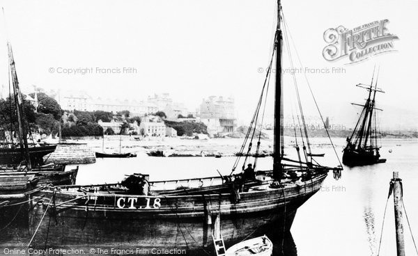 Photo of Port St Mary, From Harbour 1901