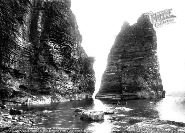 Photo of Port St Mary, Spanish Head, Sugar Loaf Rock 1895