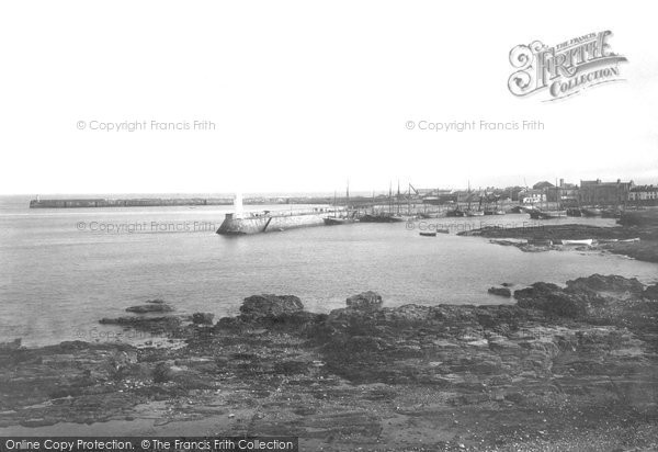 Photo of Port St Mary, The Harbour 1897