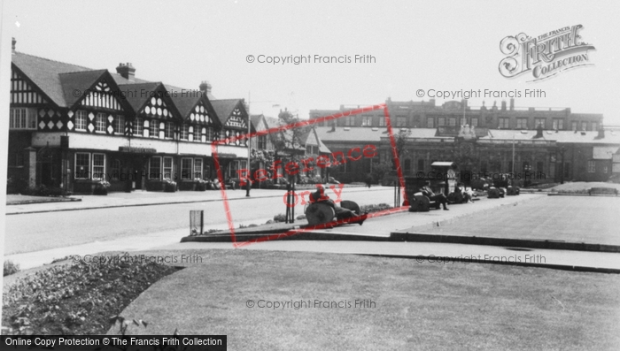 Photo of Port Sunlight, Bank And Main Office c.1955