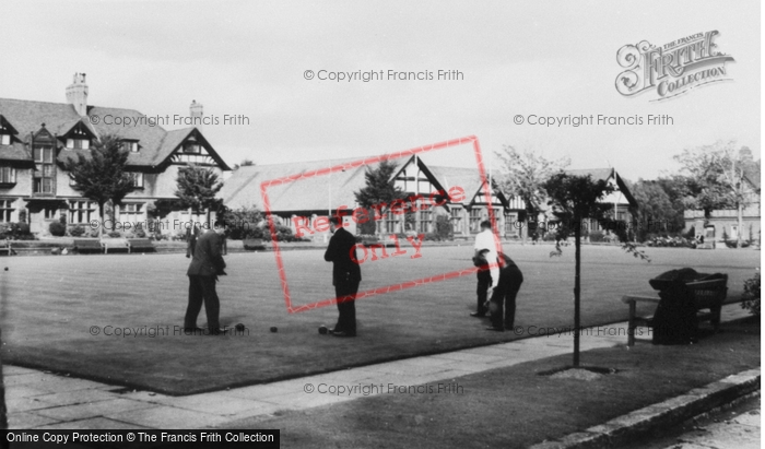 Photo of Port Sunlight, Bowling Green c.1960