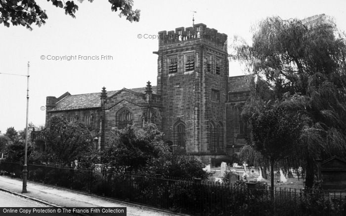 Photo of Port Sunlight, Christ Church c.1965