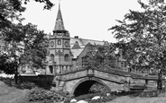 Dell Bridge And The Lyceum c.1955, Port Sunlight