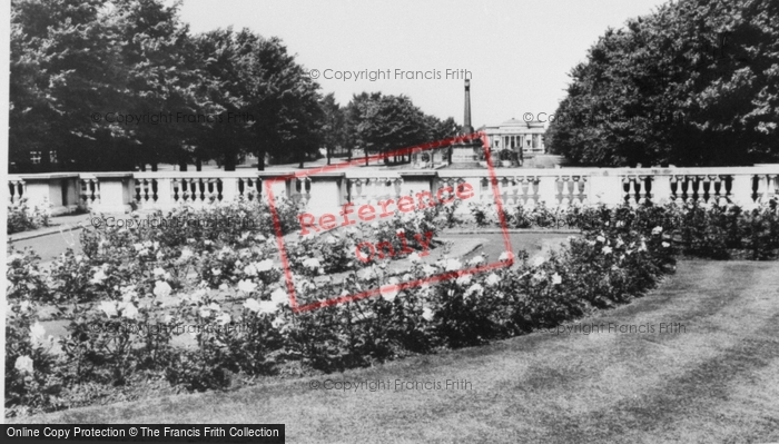 Photo of Port Sunlight, Memorial Gardens c.1965