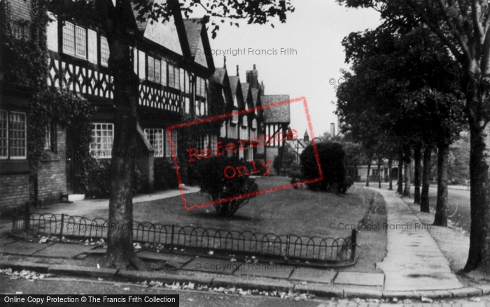 Photo of Port Sunlight, Park Road c.1950