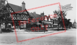 Post Office And Park Road c.1955, Port Sunlight