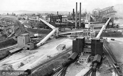 Abbey Works, Coal Tipplers, Conveyors And Coke Ovens 1954, Port Talbot