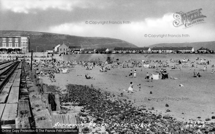 Photo of Port Talbot, Aberavon Beach c.1965