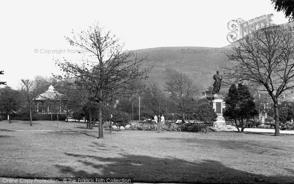 Photo of Port Talbot, Memorial Park c.1955