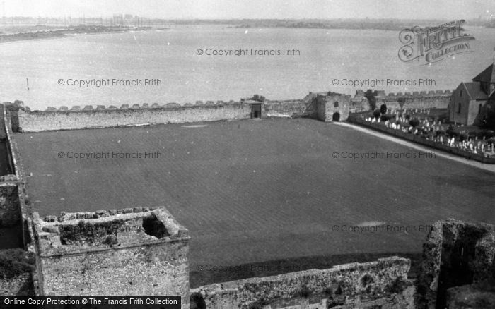 Photo of Portchester, Castle c.1955