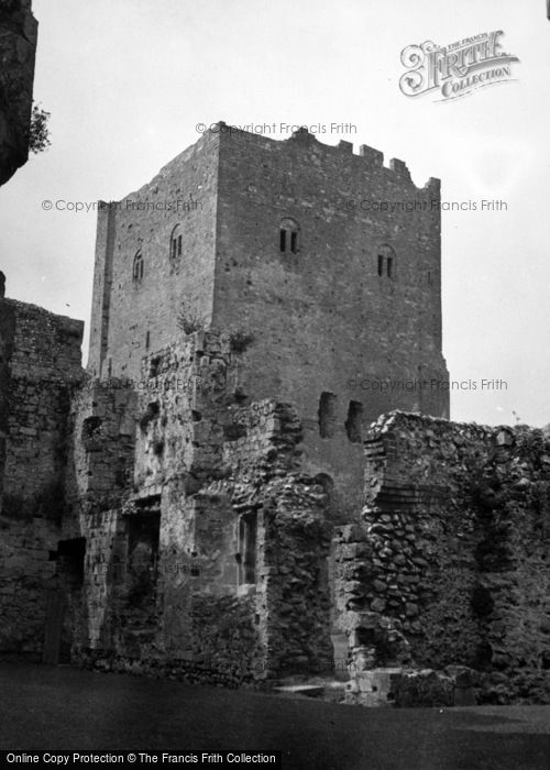 Photo of Portchester, Castle Keep c.1955