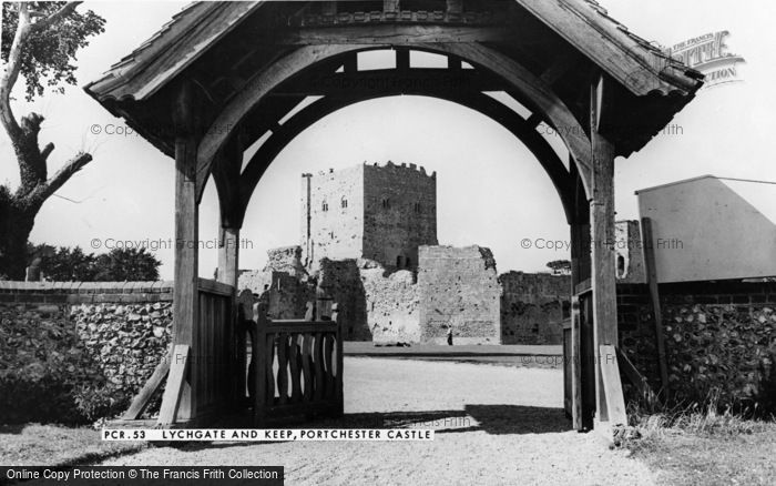 Photo of Portchester, Castle, Lychgate And Keep c.1965