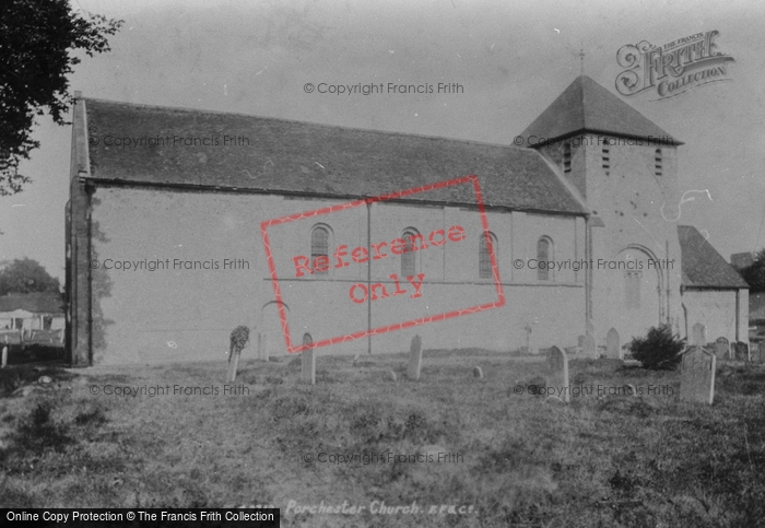 Photo of Portchester, Church 1898