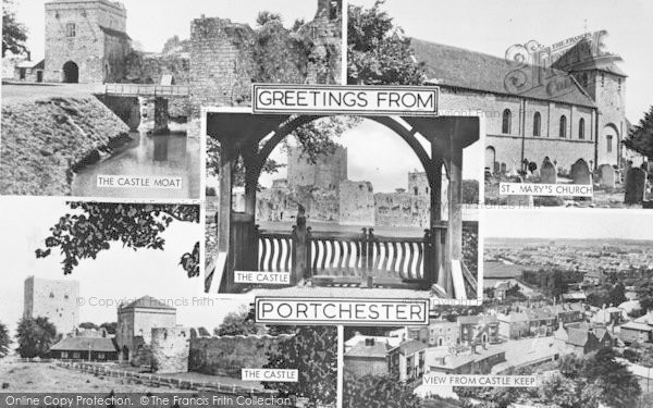 Photo of Portchester, Composite c.1960
