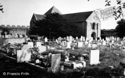 St Mary's Church c.1955, Portchester