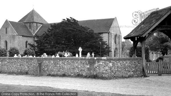 Photo of Portchester, St Mary's Church c.1960