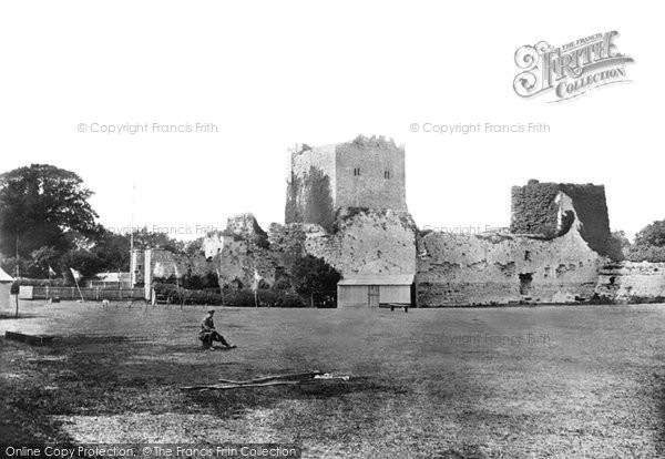 Photo of Portchester, The Castle 1892