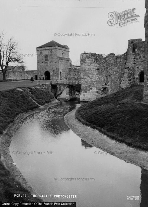 Photo of Portchester, The Castle c.1960