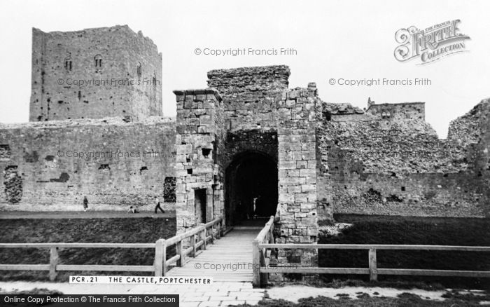 Photo of Portchester, The Castle c.1960 - Francis Frith