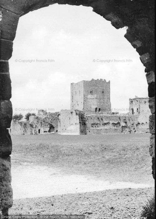 Photo of Portchester, The Castle From The Water Gate c.1960
