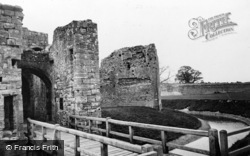 The Castle Keep Entrance c.1960, Portchester