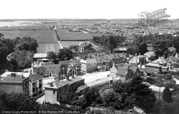 Photo of Portchester, View From The Castle Keep c.1960