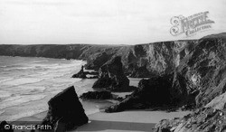 Bedruthan Steps c.1965, Porth