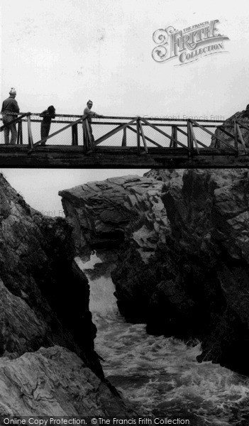 Photo of Porth, Bridge To The Headland c.1965