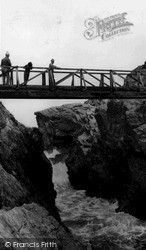 Bridge To The Headland c.1965, Porth