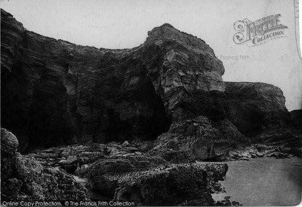 Photo of Porth, Cathedral Cavern 1887