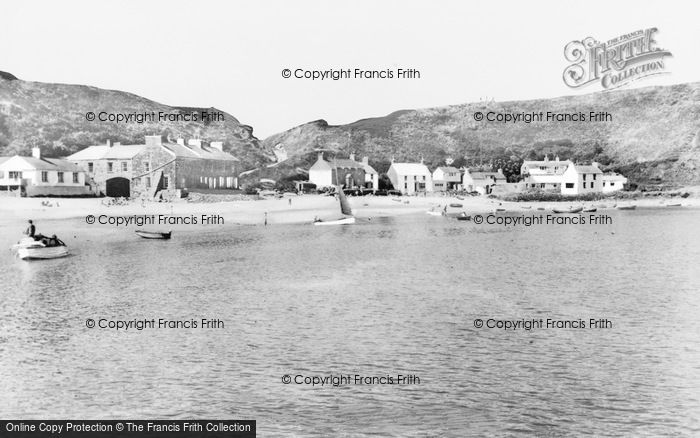 Photo of Porth Dinllaen, c.1955