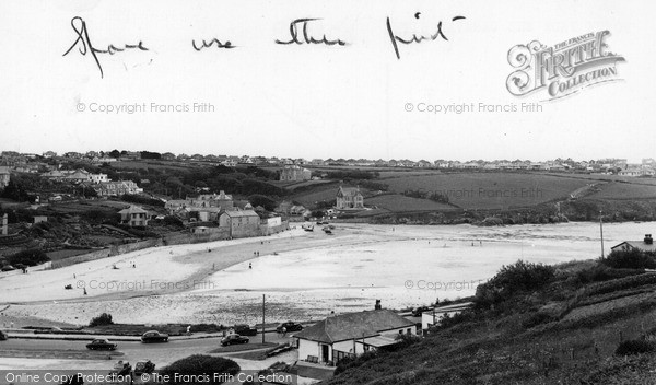Photo of Porth, From The Caravan Site c.1960