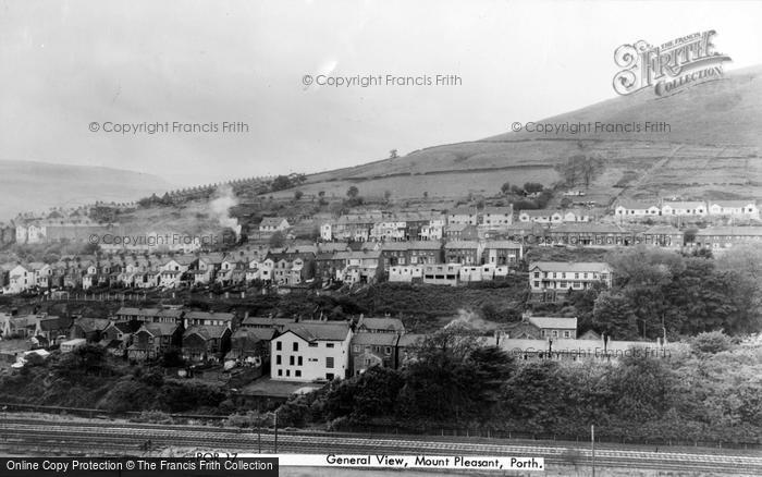 Photo of Porth, General View, Mount Pleasant c.1965