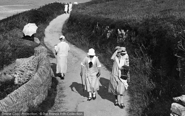 Photo of Porth, Going For A Stroll 1925
