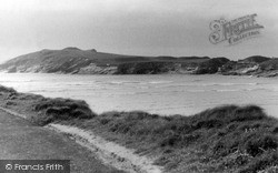 Headland And Surf c.1955, Porth