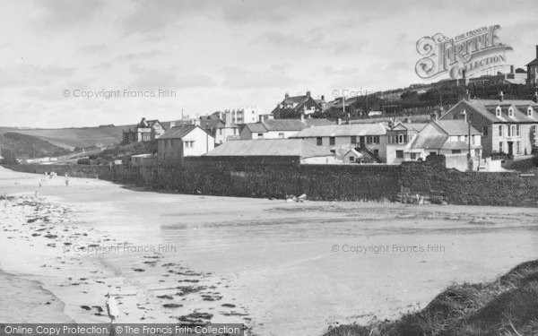 Photo of Porth, Houses On Harbour Wall 1936