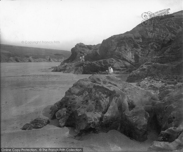 Photo of Porth Joke, Near Crantock 1931