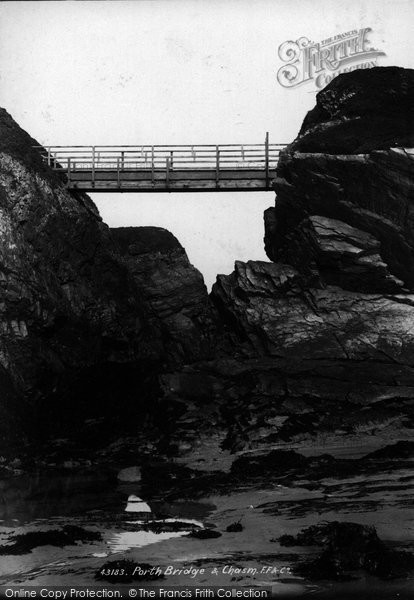 Photo of Porth, The Bridge And Chasm 1899