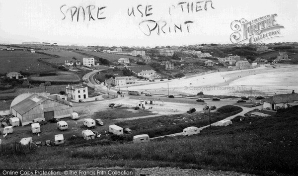 Photo of Porth, The Caravan Site c.1960