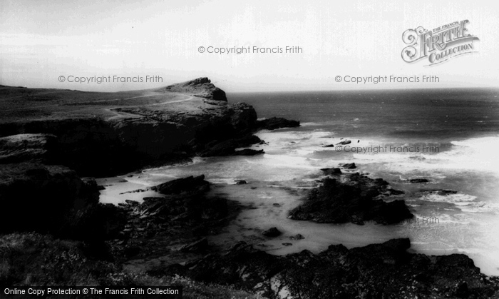 Photo of Porth, The Cliffs c.1965