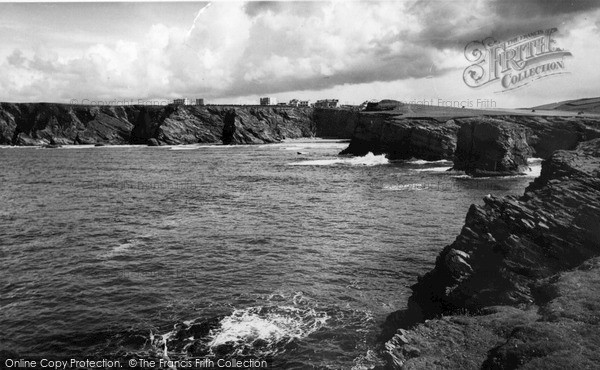 Photo of Porth, The Coastline From Porth Island c.1960