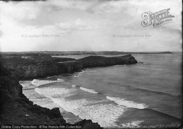 Photo of Porth, The Island And Newquay 1887