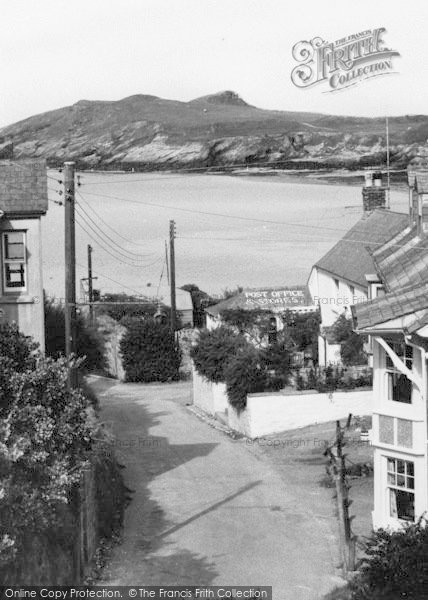 Photo of Porth, The Post Office And Bay c.1960