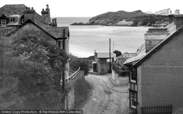 Photo of Porth, The Village And Beach c.1955