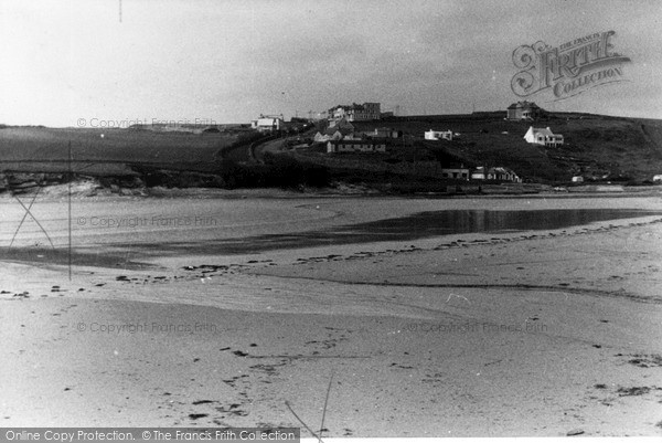 Photo of Porth, View From Beach Wall c.1955