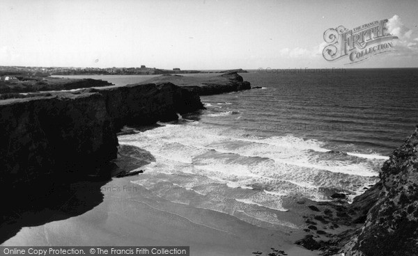 Photo of Porth, Whipsiderry Beach c.1960