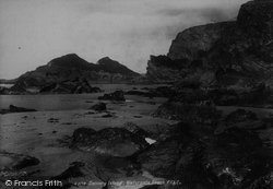 Zaccory Island And Whipsiderry Beach 1899, Porth