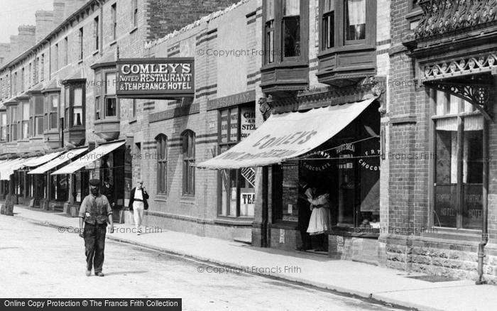 Photo of Porthcawl, Comley's Restaurant, John Street 1901
