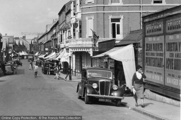 Photo of Porthcawl, Motor Car, John Street 1938